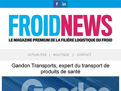 ACTUALITES GT FROID NEWS SEPT 2018 1